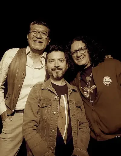 Con Sebastián Salvador y Lenin Ampudis en Beestiario de Autor, 2026